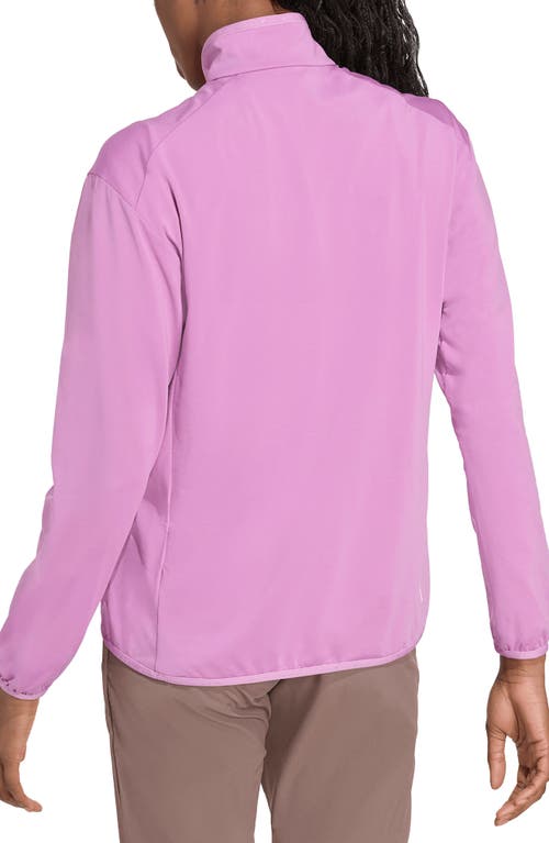 Adidas Originals Adidas Climawarm Fleece Half Zip Sweatshirt In Pink