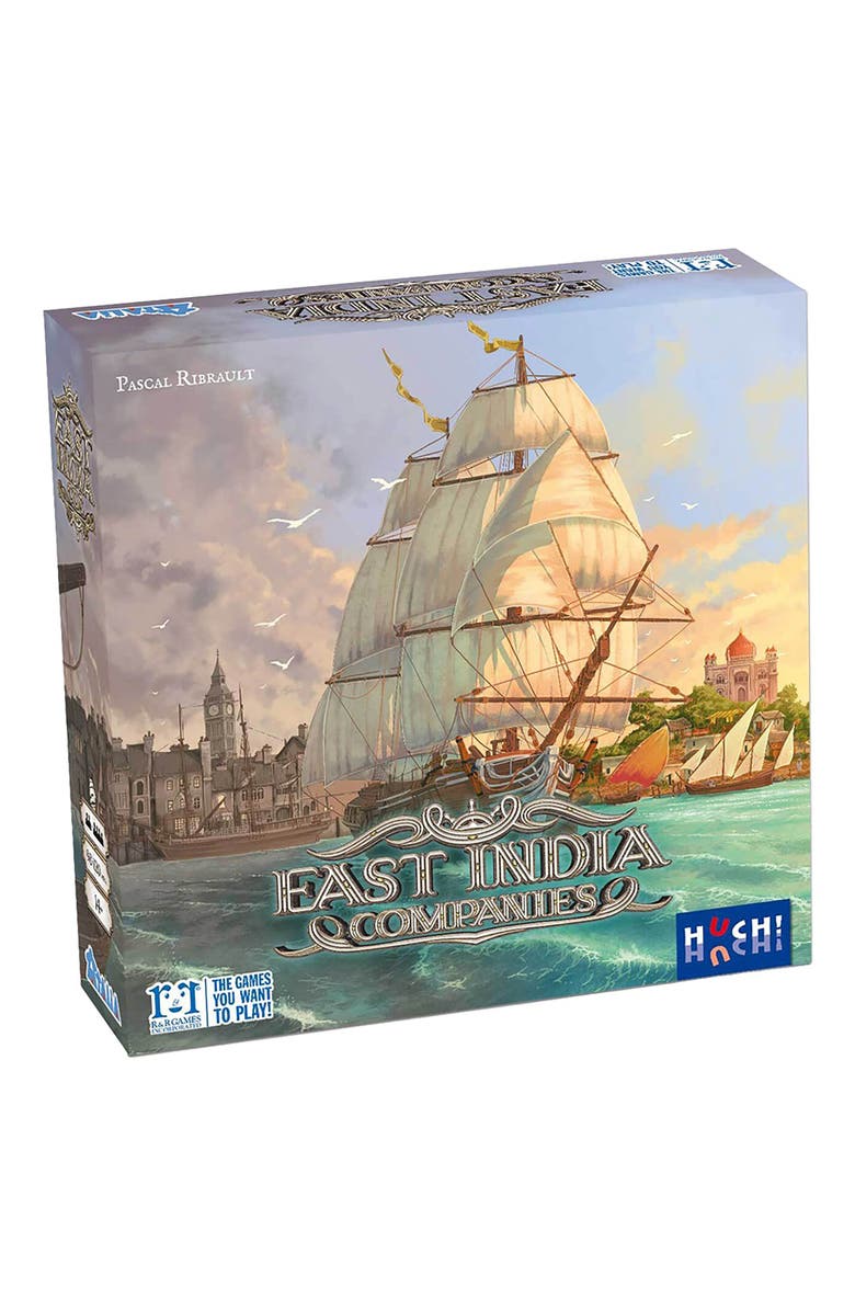 R & R Games East India Companies Strategy Board Game, Main, color, Multicolored