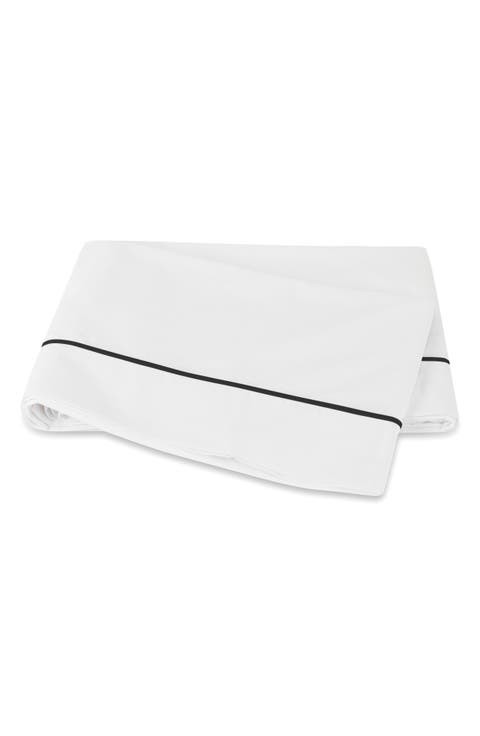 Bergamo 500 Thread Count Cotton Percale Flat Sheet