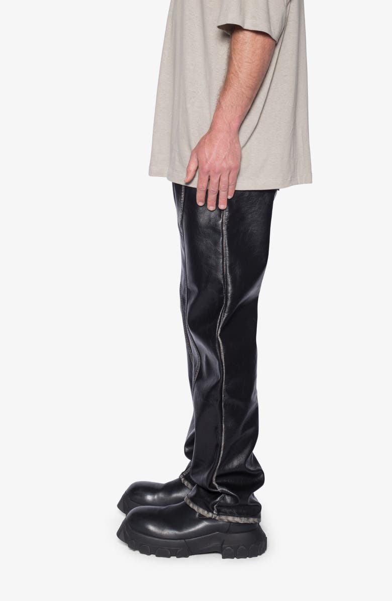 mnml V687 Antique West Faux Leather Pants, Alternate, color, 
