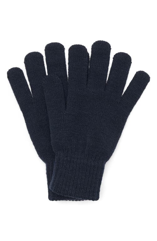 Barbour Tartan Wool Scarf & Gloves Set In Green