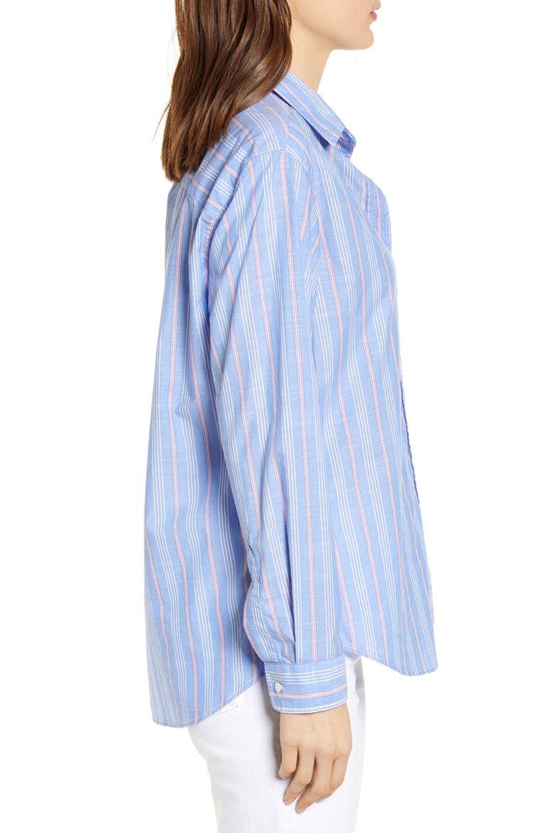 The Hero Stripe Shirt, Alternate, color, WINONA