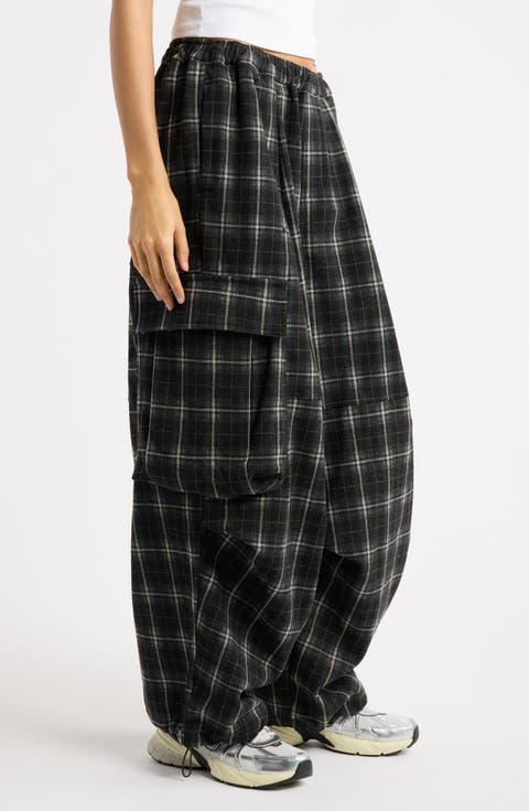 Check Cargo Pants