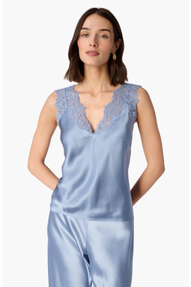 Ola Silk Camisole, Alternate, color, MIST