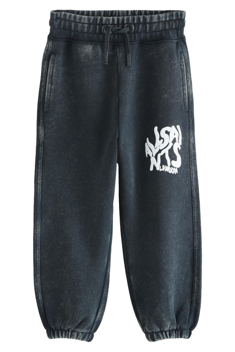 Kids' Orlando Barrel Leg Joggers, Main, color, BLACK