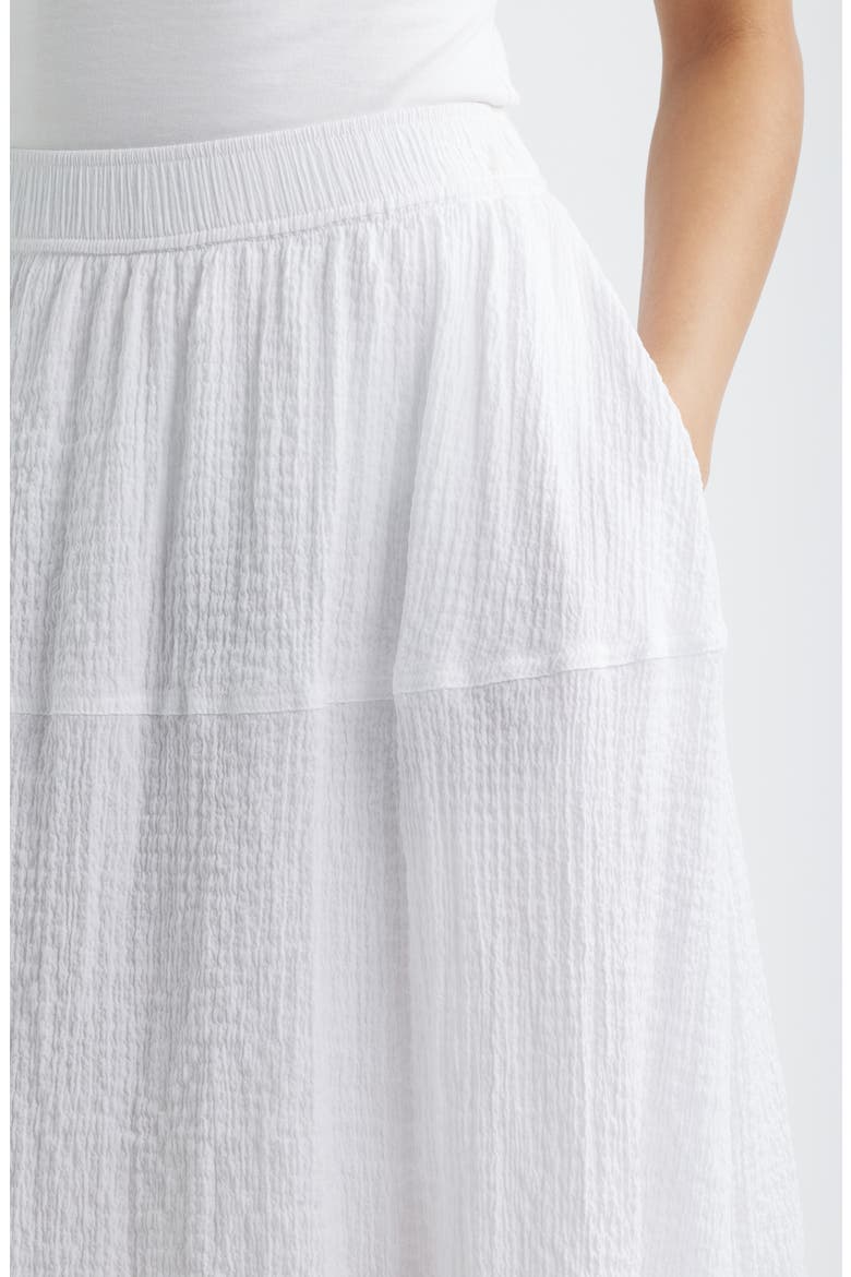 Crinkle Maxi Skirt, Alternate, color, BRIGHT WHITE