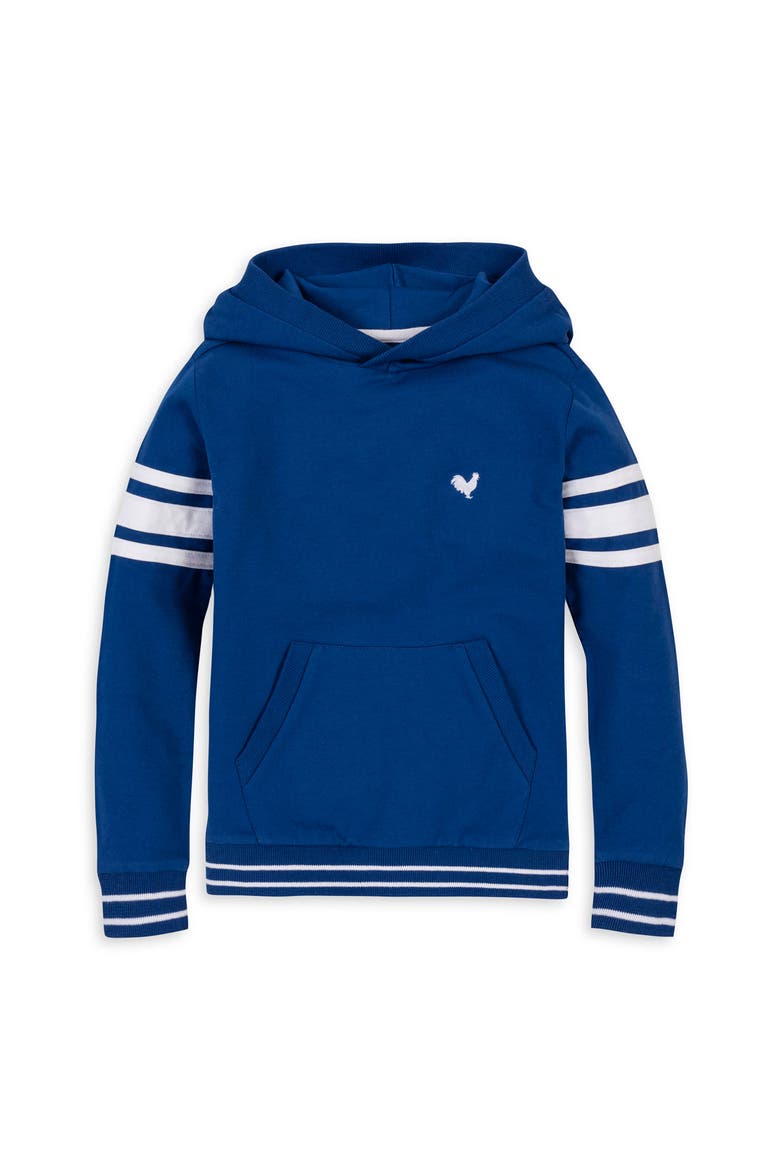 Kids' Organic French Terry Kanga Hoodie, Main, color, Bold Blue