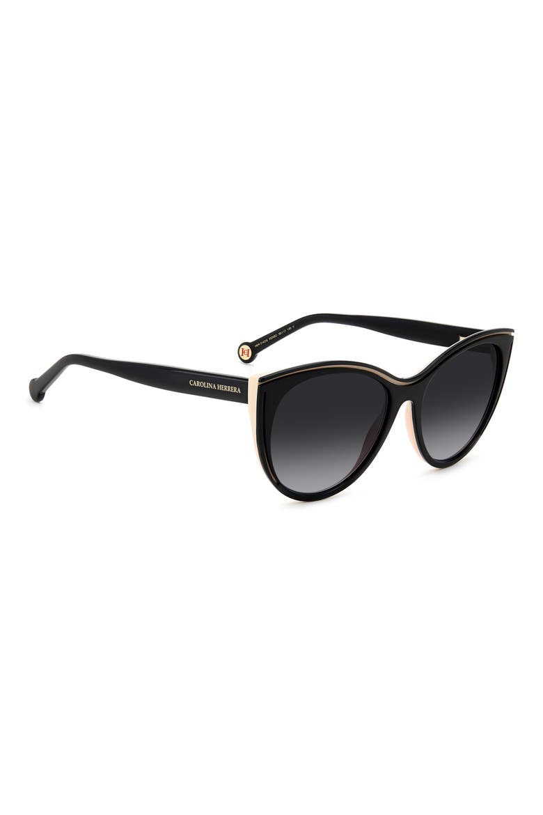 Her 56mm Gradient Cat Eye Sunglasses, Alternate, color, 0KDX-9O