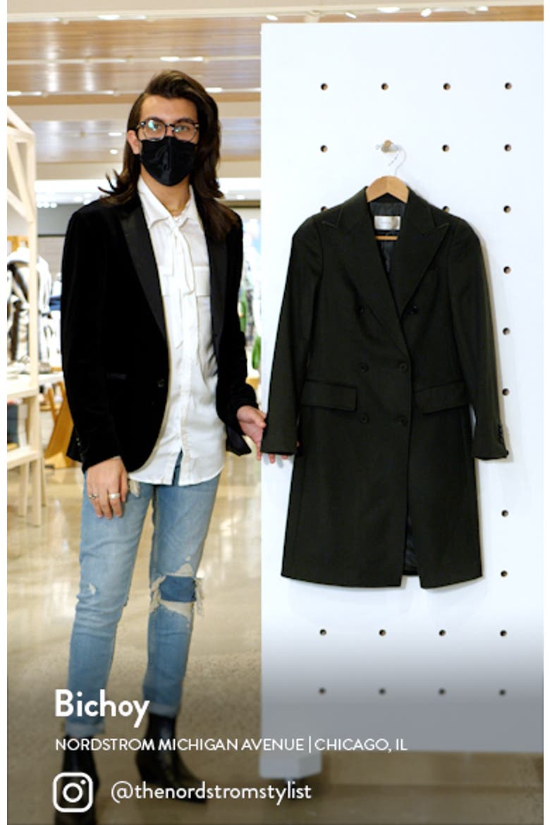 Ben Double Breasted Wool Coat video