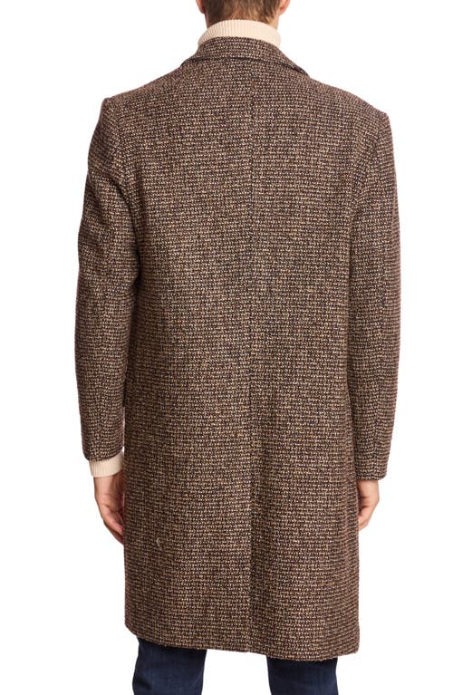 Paisley & Gray Overcoat In Brown