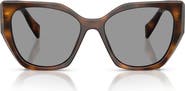Prada 55mm Pillow Sunglasses