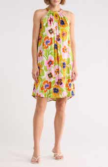 FRNCH Alisier Print A-Line Dress