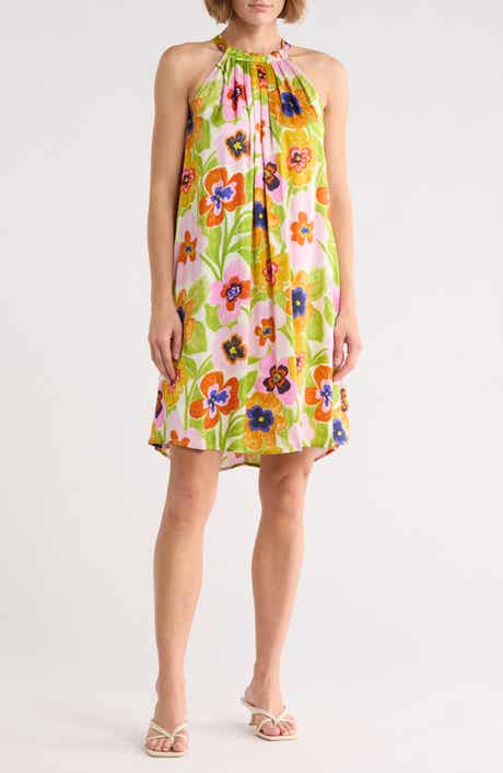 FRNCH Alisier Print A-Line Dress
