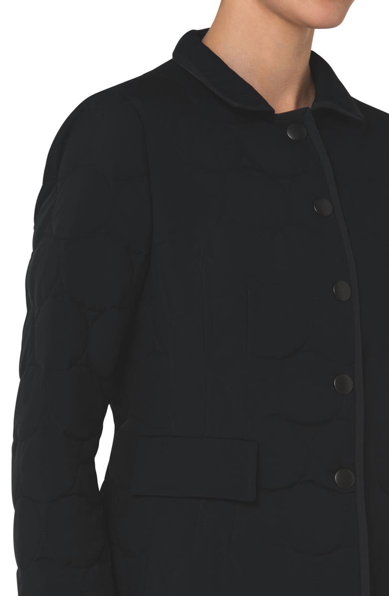 Akris punto Circle Quilted Jacket, Alternate, color, 