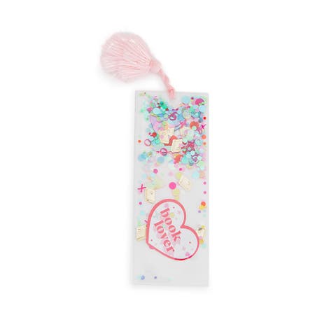 Book Club Confetti Bookmark