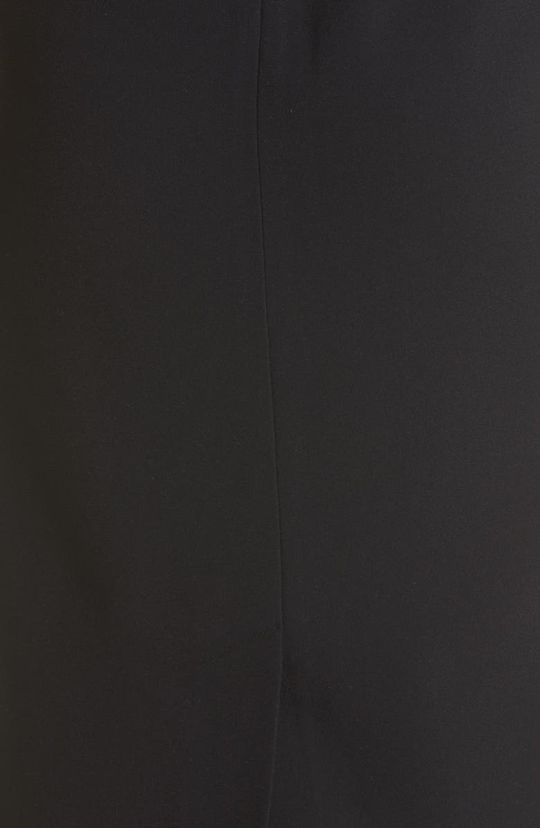 Ted Baker London Cap Sleeve Sheath Dress, Alternate, color, Black