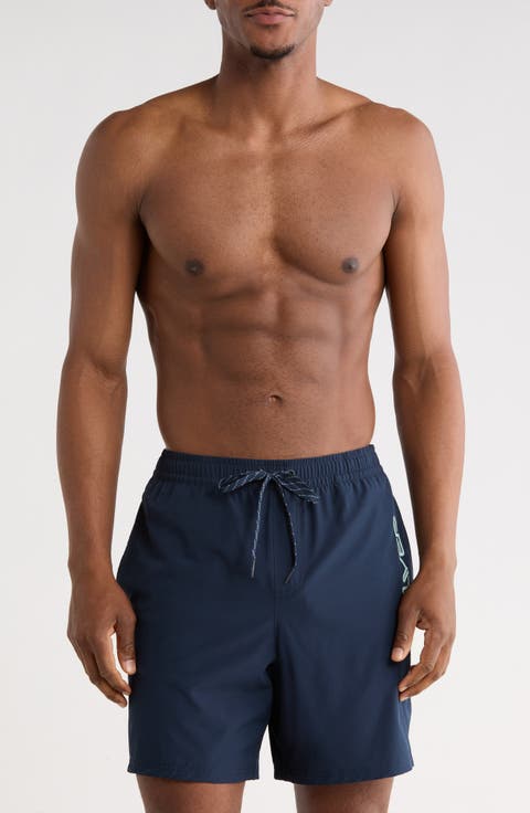 Wind Logo Volley Swim Trunks