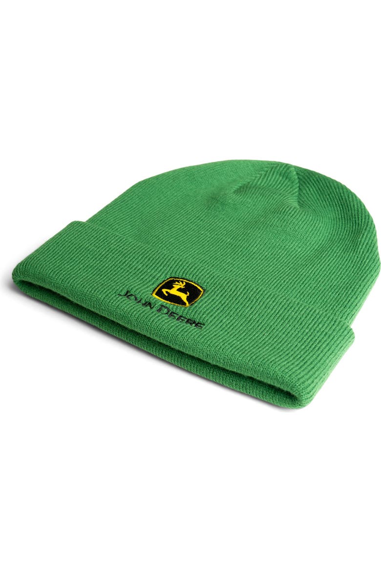 Knit Beanie Hat, Alternate, color, Kelly Green