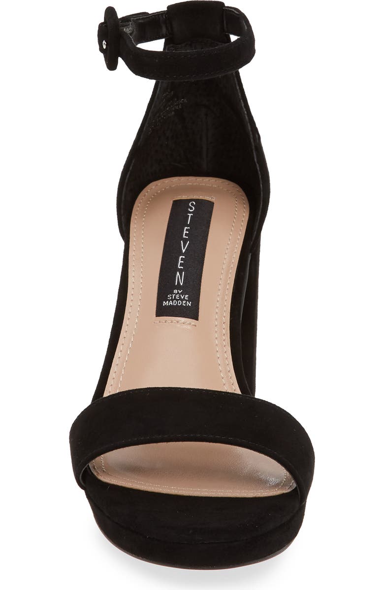 Steven New York Steven by Steve Madden Vino Block Heel Sandal, Alternate, color,