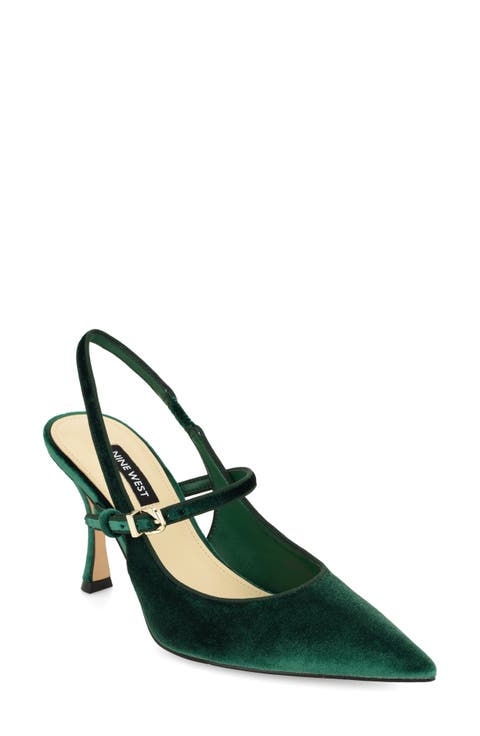 Amelap Pointed Toe Slingback Pump