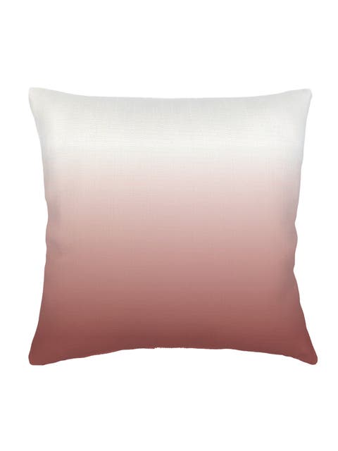 Ombre Euro Linen Pillow with Down Alternative Insert