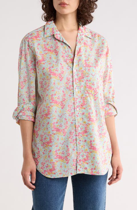 Relaxed Fit Button-Up Shirt