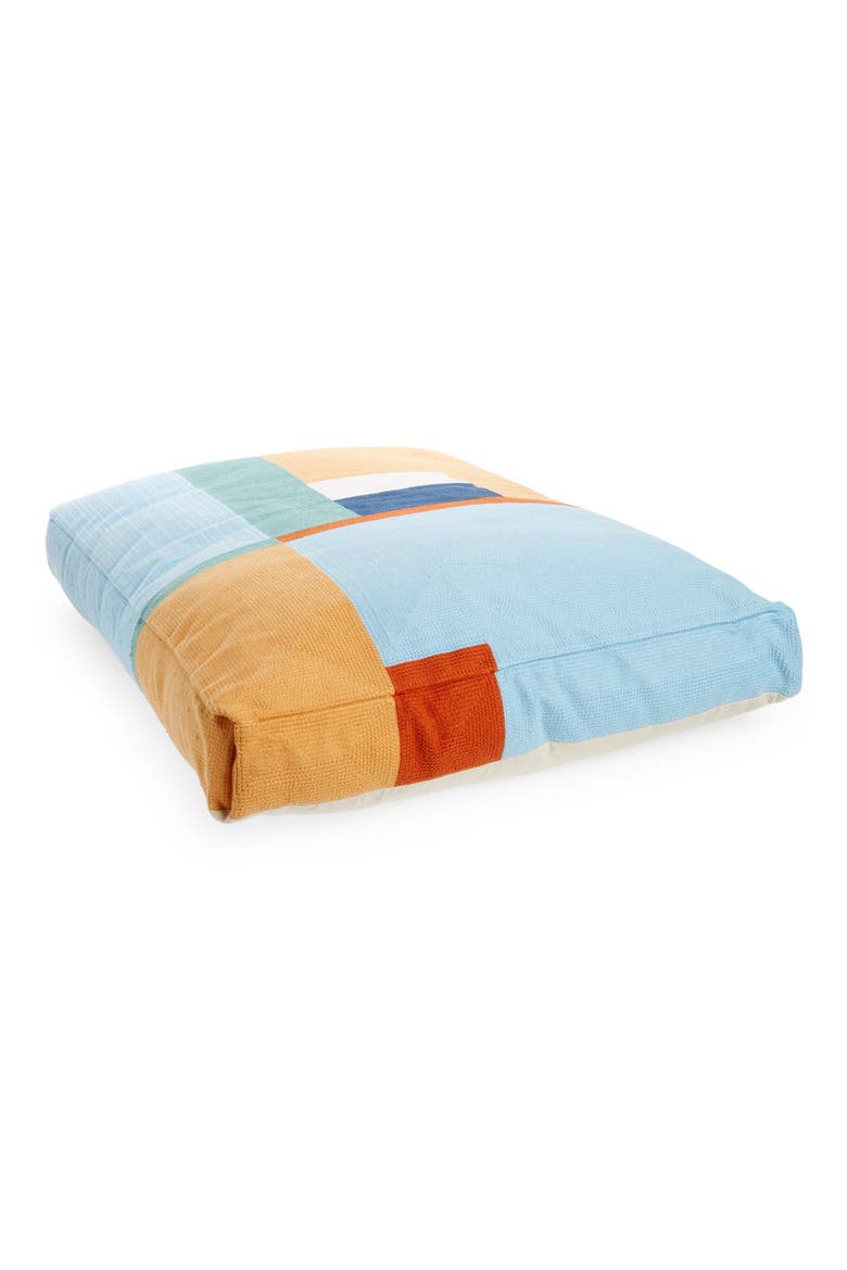 Landscape Dog Bed, Main, color, BLUE MULTI