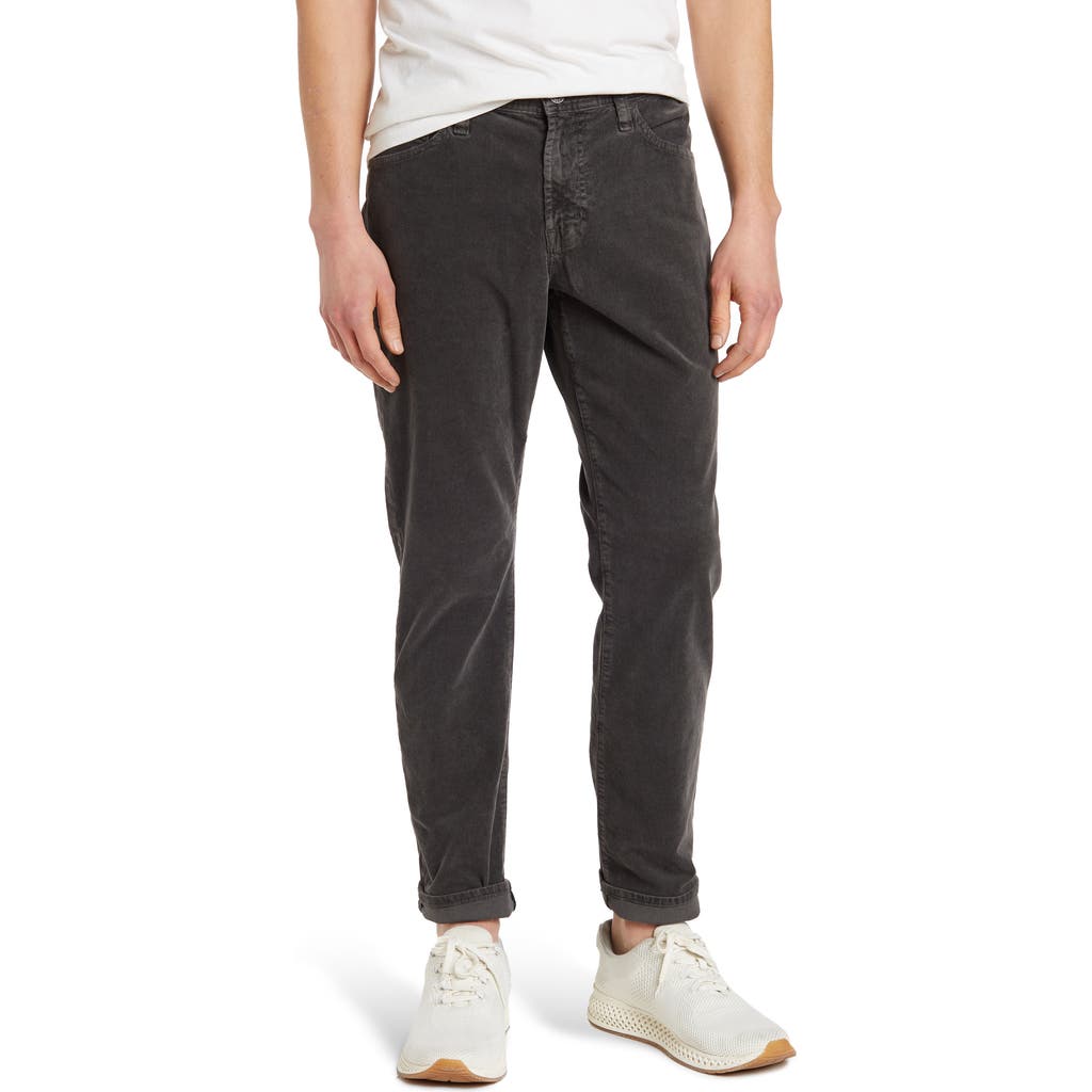 Ag Everett Slim Straight Jeans In Black