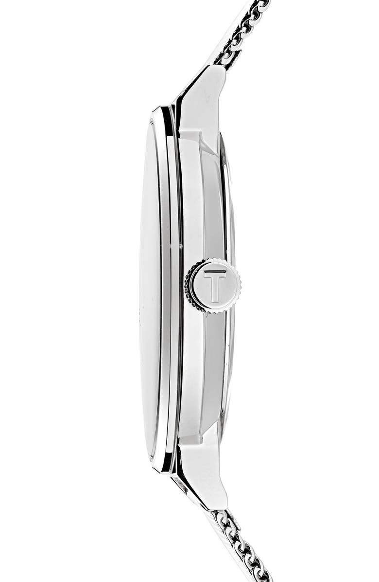 Ted Baker London Timeless Mesh Bracelet Watch, Alternate, color, Stainless Steel