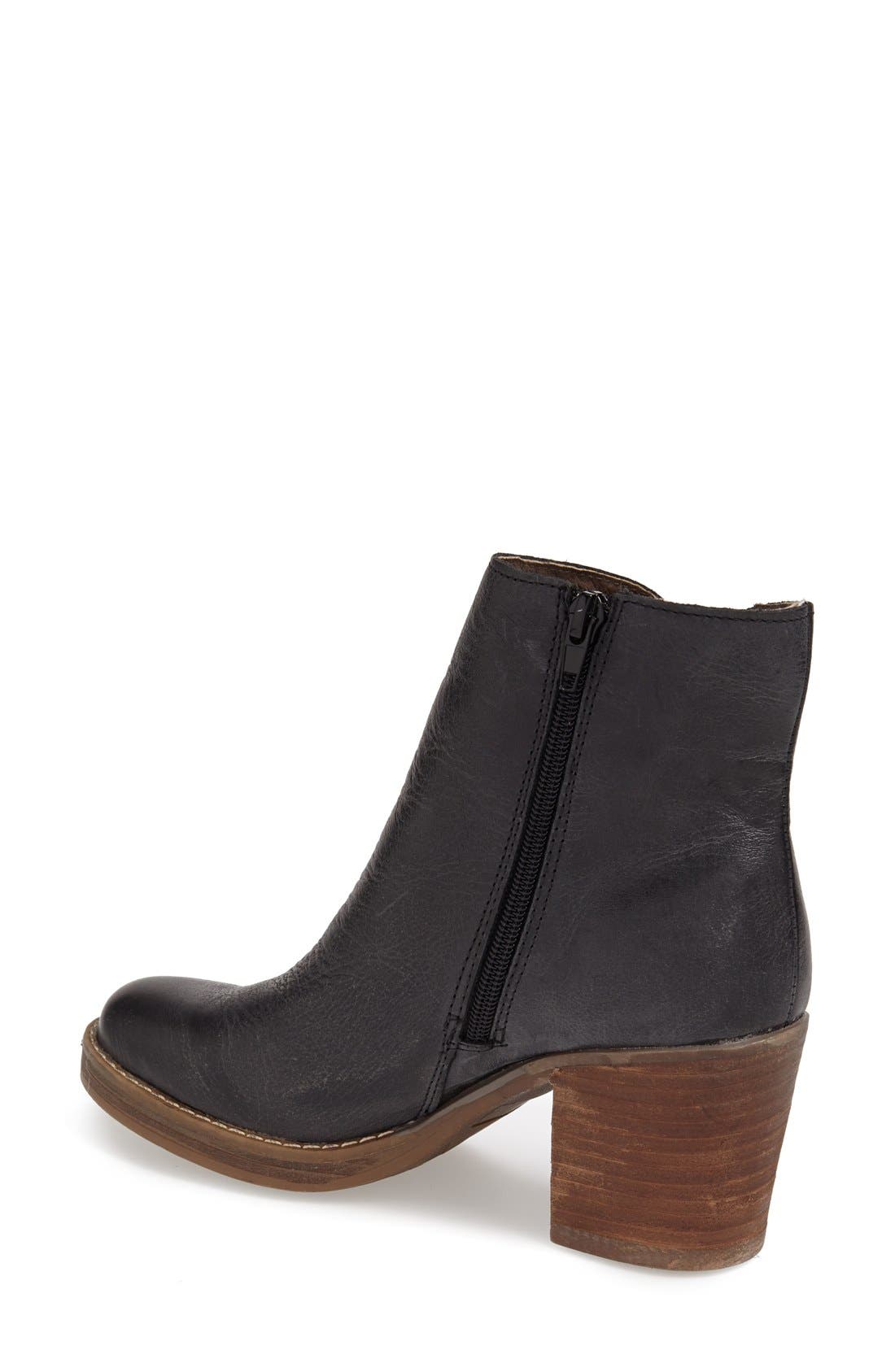 'Becca' Bootie, Alternate, color, BLACK