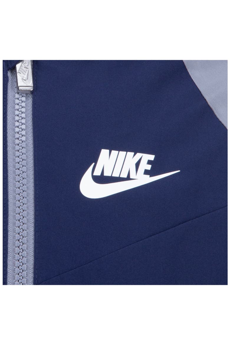 Kids' Split Futura Raglan Windrunner Jacket, Alternate, color, MIDNIGHT NAVY