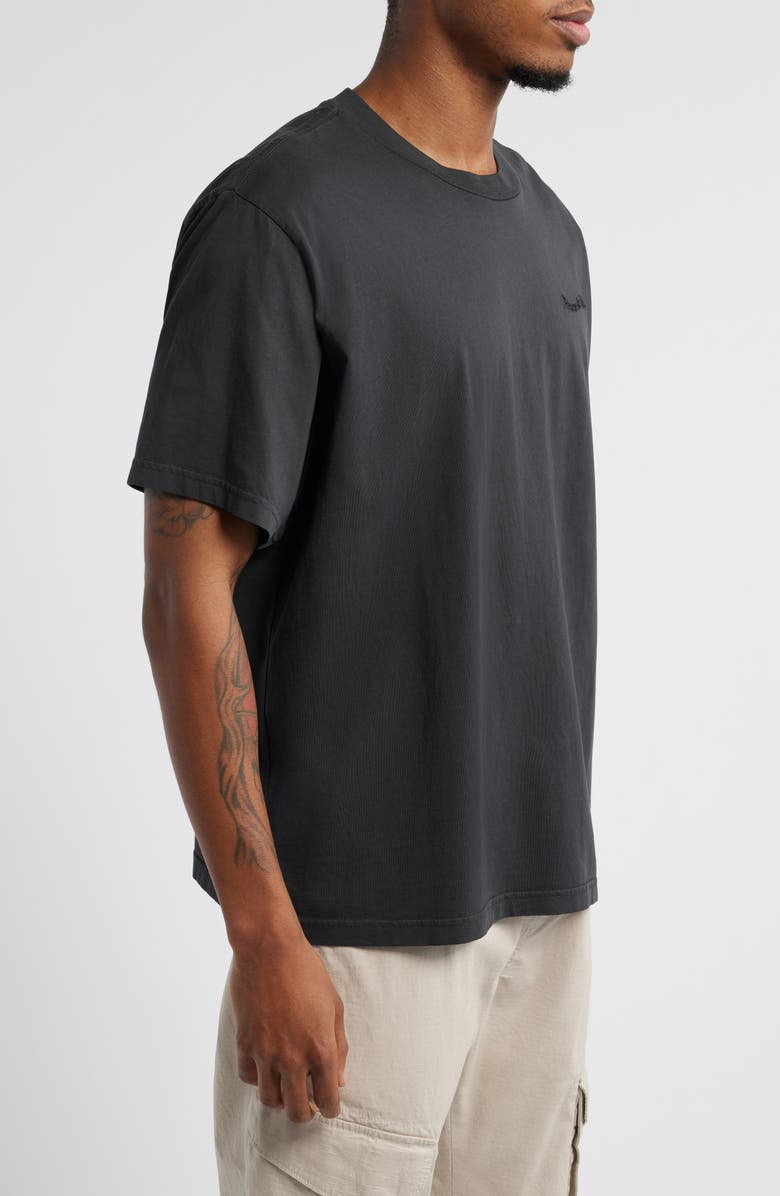 Museum of Peace & Quiet Wordmark Pigment Dyed T-Shirt, Alternate, color,