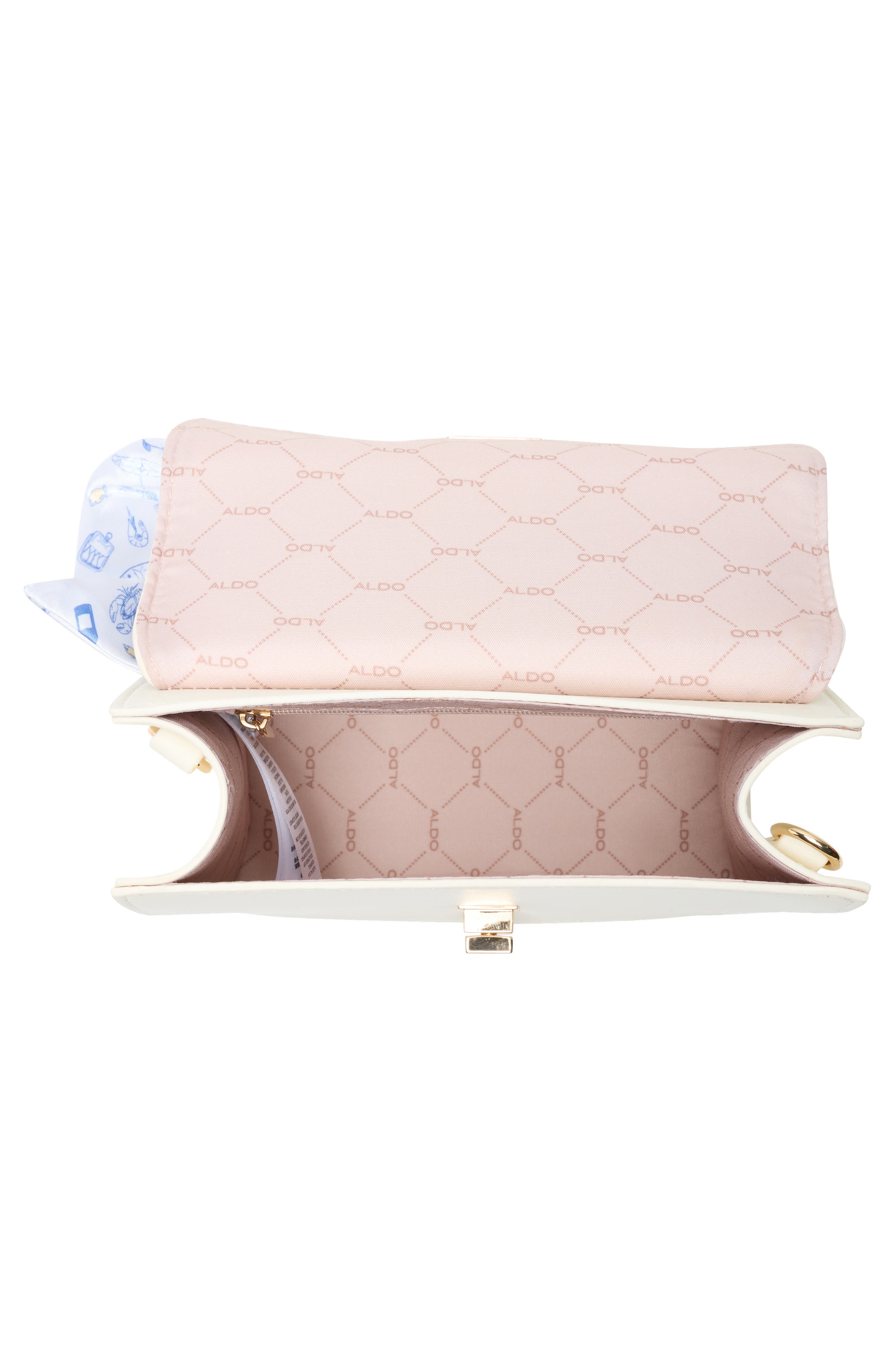 Bovan Faux Leather Handbag, Alternate, color, WHITE
