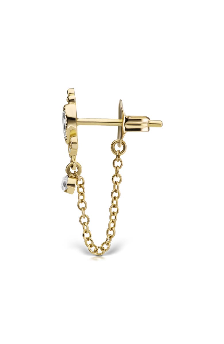 MARIA TASH Delia Diamond Dangle Chain Stud Earring, Alternate, color,