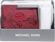 Michael Kors Tie & Pocket Square Set