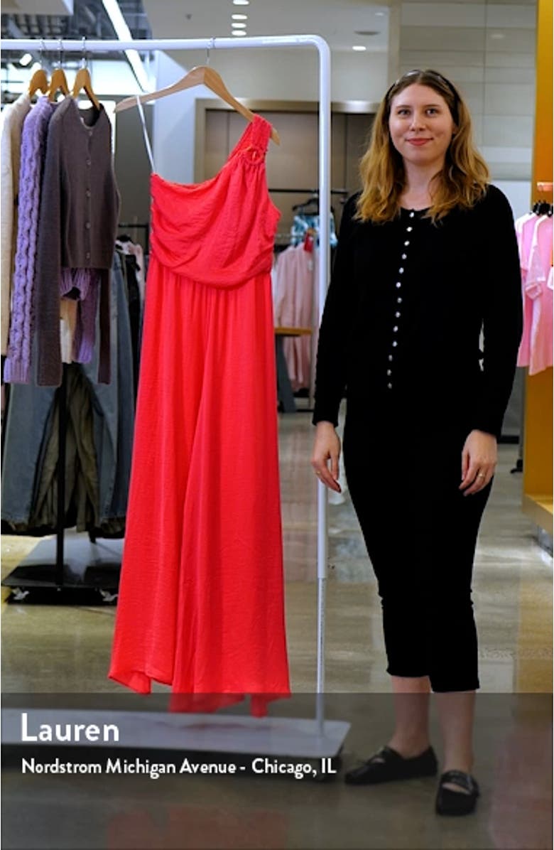 Sunada One-Shoulder Jumpsuit, sales video thumbnail