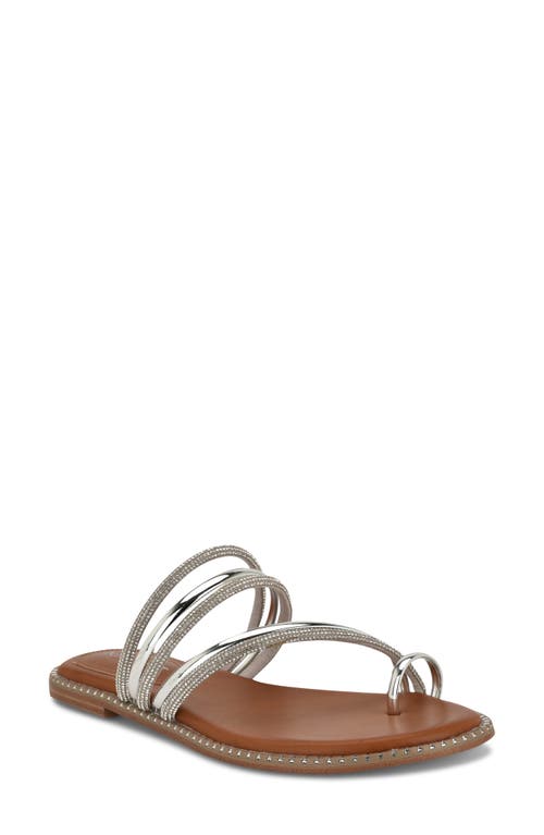 Nine West Dashin Sandal In Silver