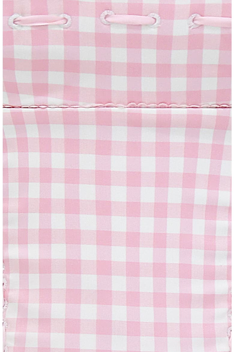 Lottie Gingham Corset Top, Alternate, color, ROSE SHADOW