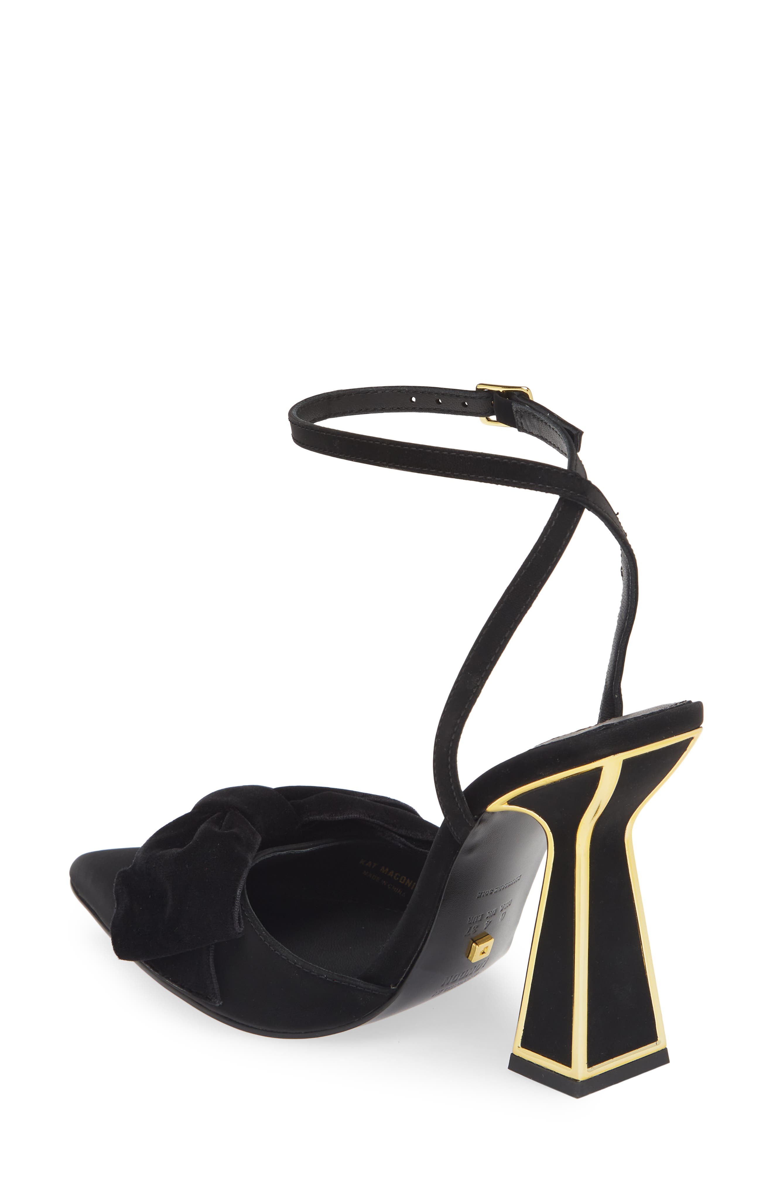 KAT MACONIE Maren Ankle Strap Pointed Toe Pump, Alternate, color, 