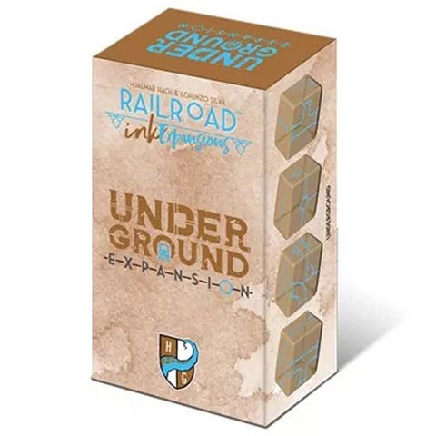 Railroad Ink Underground Expansion Pack, 1+ Players