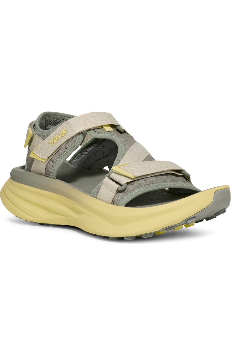 Teva Aventrail R2T Sandal, Main, color, Seagrass/ Pale Lime Yellow