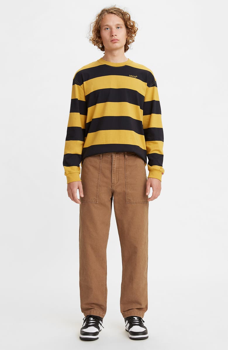 LEVIS PREMIUM Levi's<sup>®</sup> Premium Cotton Chore Pants, Alternate, color,