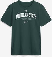 Nike Men's Nike Green Michigan State Spartans Academic Arch T-Shirt
