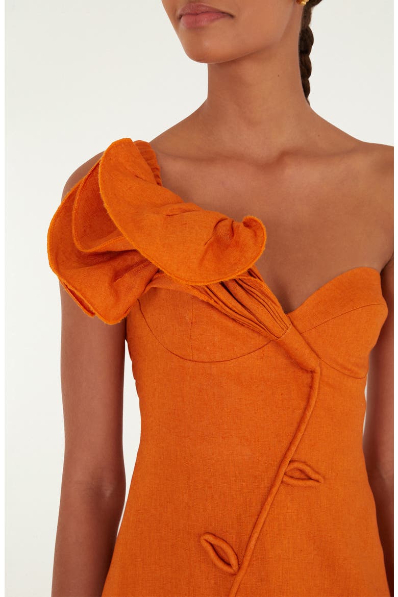 farm rio orange floral dress FARM RIO,MAXI DRESS ,ORANGE FLORAL ,L  Sweet Lil Repeat