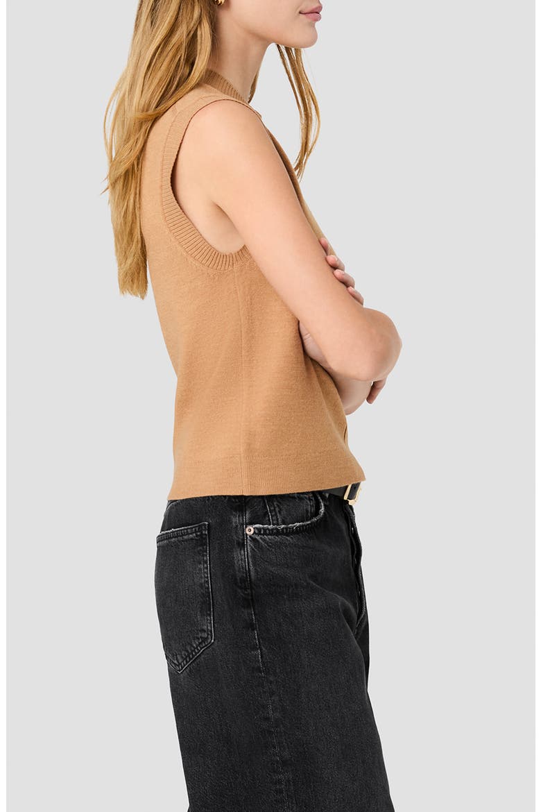 Babysoft Crewneck Sweater Tank, Alternate, color, CAMEL MEL