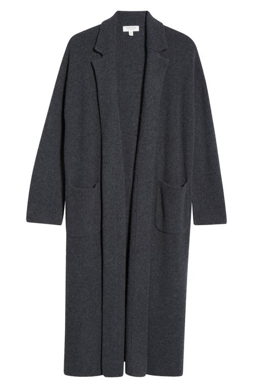 Nordstrom Wool & Cashmere Sweater Coat In Gray