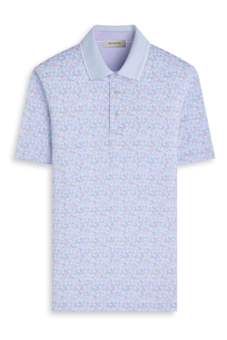 Three-Button Performance Polo, Alternate, color, PERIWINKLE