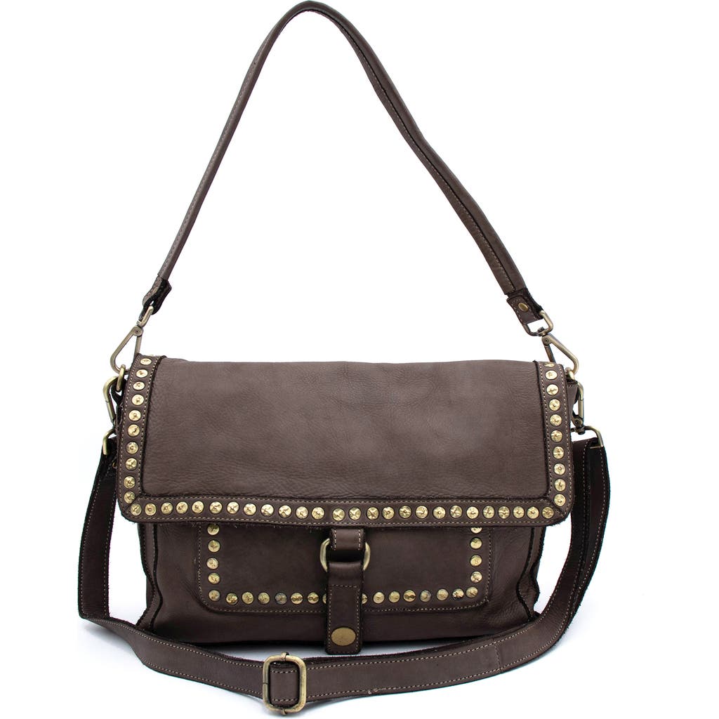 Bolsa Nova Emily Studded Shoulder Bag in Mushroom  product