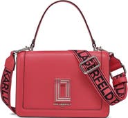 KARL LAGERFELD PARIS Simone Front Flap Crossbody