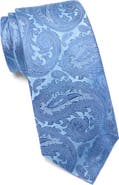 Duchamp Paisley Jacquard Silk Tie